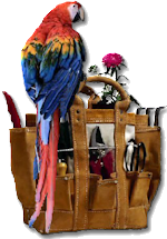 macaw garden bag